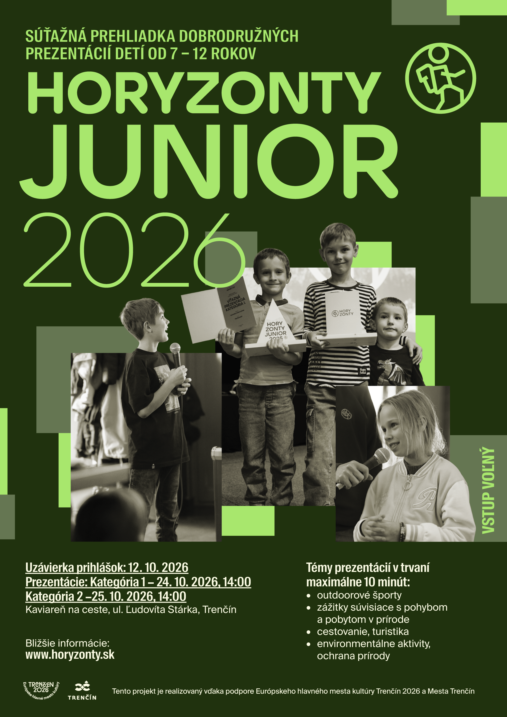 Plagát: Horyzonty Junior 2026